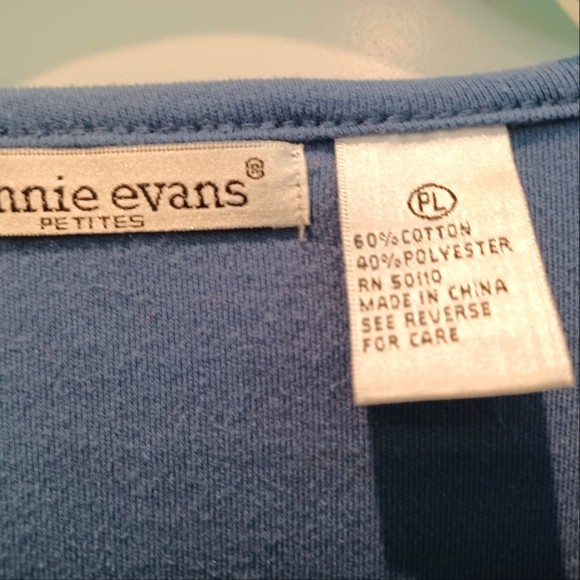 BEAUTIFUL BONNIE EVANS METALLIC EMBROIDERED AUTUMN LEAVES & BIRDS COTTON TOP! - Picture 3 of 3